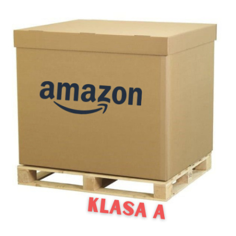 Paleta Home 2000 zawierająca popularne produkty z nadwyżek magazynowych sieci Amazon