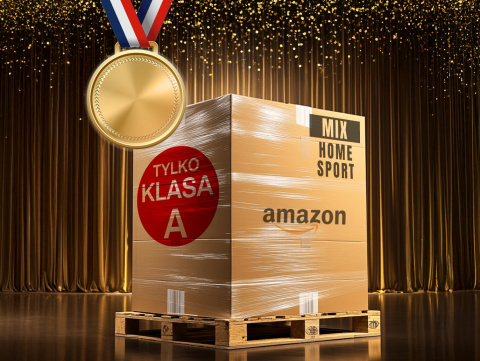 Paleta MIX 6000 GOLD (Home / Sport) zawierająca popularne produkty z nadwyżek magazynowych sieci Amazon